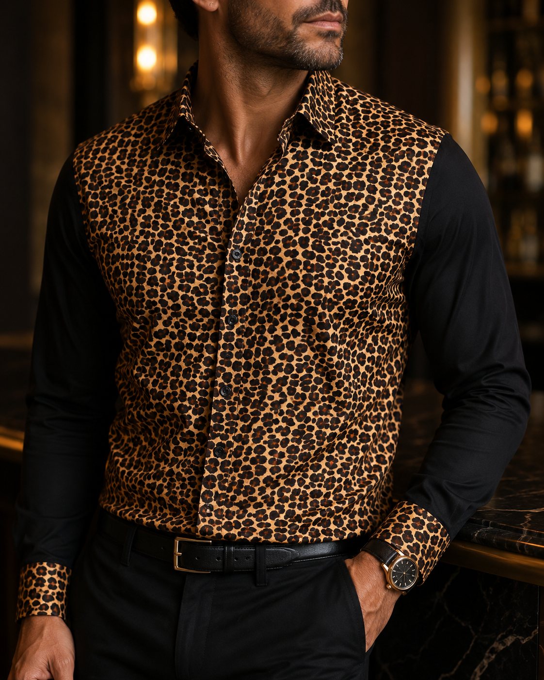MOSEGI shirt detail